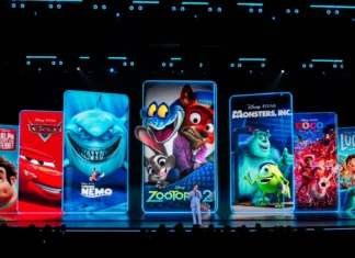 Una foto dall'evento Disney Upfront US 2026 al North Javits Center.