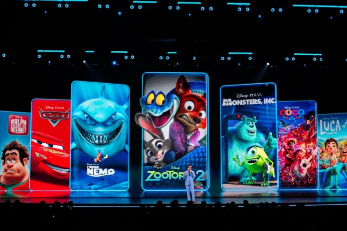 Una foto dall'evento Disney Upfront US 2026 al North Javits Center.