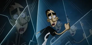 Zerocalcare nella serie animata Netflix Due Spicci.