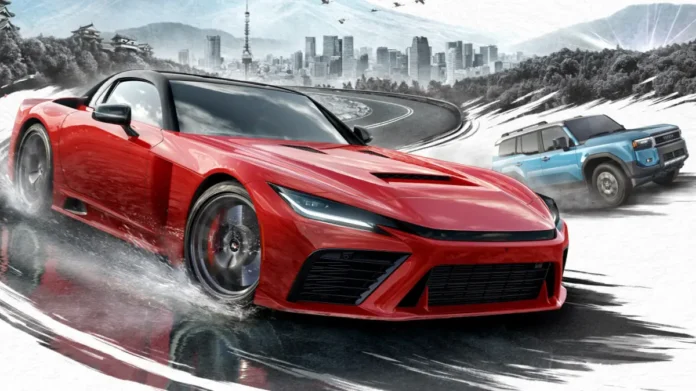La key-art del racing game Forza Horizon 6.