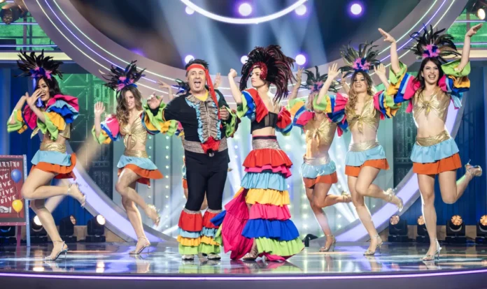 Mago Forest e Maria Chiara Giannetta nella sesta puntata dell'edizione 2026 di GialappaShow.