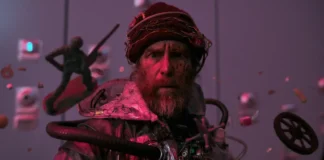 Sam Rockwell nel film Good Luck, Have Fun, Don’t Die