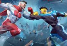 La key-art del picchiaduro Invincible VS.