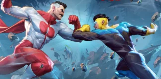 La key-art del picchiaduro Invincible VS.