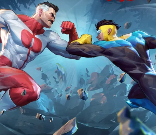 La key-art del picchiaduro Invincible VS.