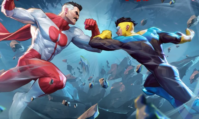 La key-art del picchiaduro Invincible VS.