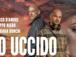 La key-art della serie audio Audible Original Io uccido.