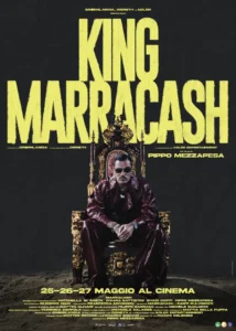 Il poster del docufilm King Marracash.