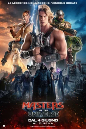 Il poster del film Masters of the Universe.