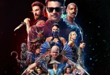 Mortal Kombat II – Recensione: più sangue, più spettacolo, più fedeltà al videogioco Un dettaglio del poster del film Mortal Kombat II.