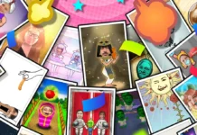 La key-art del gioco mobile Nintendo Pictonico!