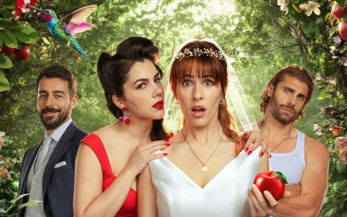 Diana Del Bufalo nel poster del film Ancora più sexy.