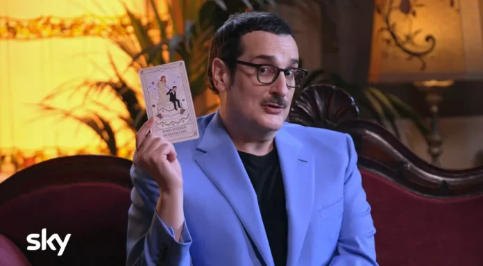 Costantino della Gherardesca nello show Sky Quattro matrimoni.