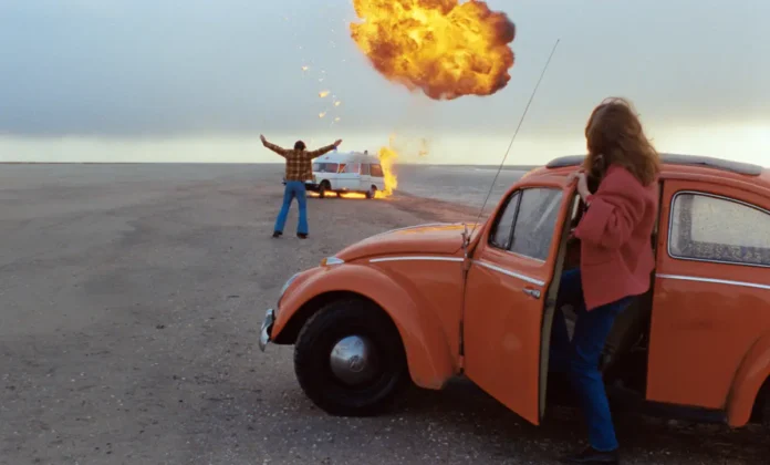 Rassegna.wim.wenders.cover Dennis Hopper e Lisa Kreuzer nel film L'amico americano.