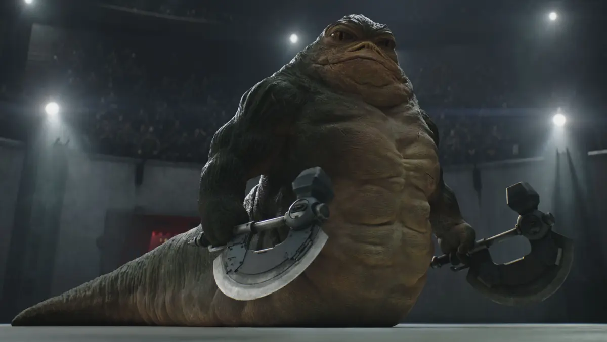 Rotta the Hutt nel film Star Wars: The Mandalorian and Grogu.