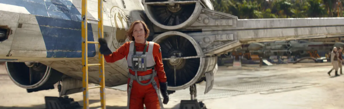 Sigourney Weaver nel film Star Wars: The Mandalorian and Grogu,