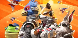 La key-art dello sparatutto per Switch 2 Starfox.
