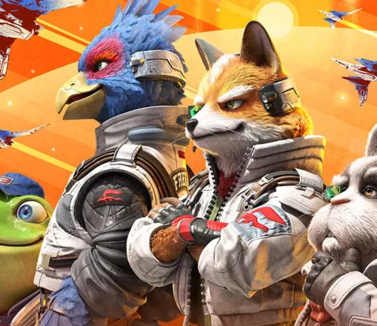 La key-art dello sparatutto per Switch 2 Starfox.