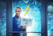 La key-art della serie spin-off di The Big Bang Theory Stuart Fails to Save the Universe.