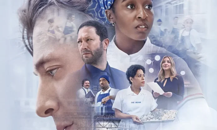 La key-art della stagione finale della serie The Bear.