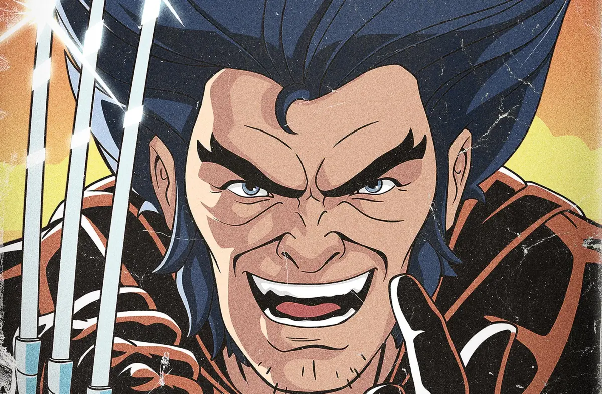 Wolverine nel poster della stagione 2 della serie X-Men ’97.