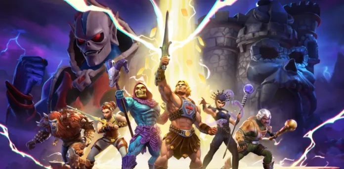 La key-art del videogame Masters of the Universe: Legends Unite.
