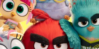 I protagonisti del film Angry Birds 3 - Terremoto in famiglia.