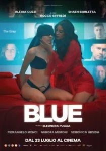 Il poster provvisorio del film Blue.