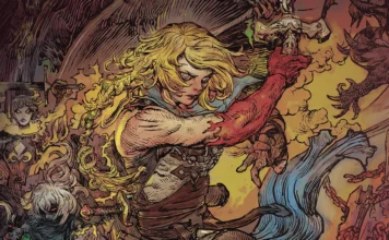 La key-art del videogioco Castlevania: Belmont’s Curse.