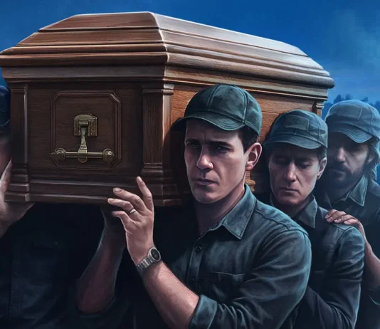 la key-art del videogioco simulativo Cemetery Simulator.