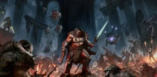 La key-art del DLC DOOM: The Dark Ages – Rivelazioni.