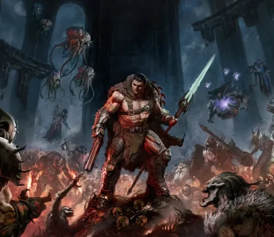 La key-art del DLC DOOM: The Dark Ages – Rivelazioni.