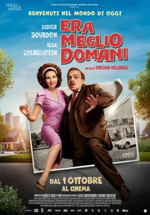 Il poster con la nuova data di uscita del film Era meglio domani.