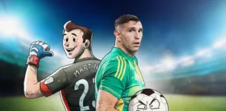 Una immagine del videogioco Netflix FIFA World Cup: Launch Edition.