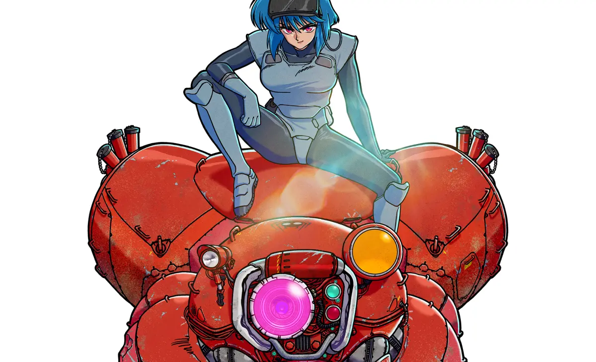 La key-art della serie Prime Video The Ghost in the Shell.