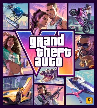 La cover ufficiale del gioco Grand Theft Auto VI.