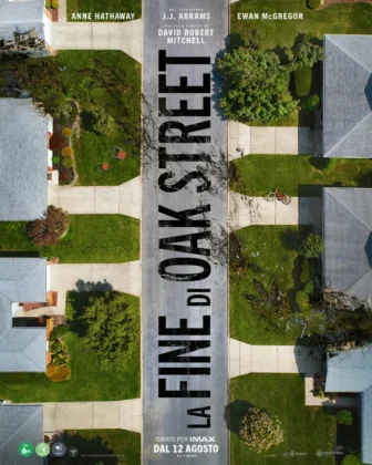 Il poster del film La fine di Oak Street.