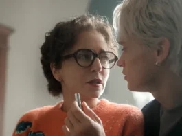 Valeria Golino e Saul Nanni nel film La Gioia.