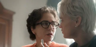Valeria Golino e Saul Nanni nel film La Gioia.