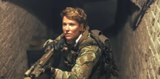 Una scena dalla terza stagione della serie Lioness.