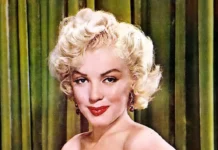 In foto l'attrice Marilyn Monroe.