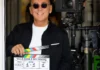 Il regista Ferzan Ozpetek durante le riprese del film Nella gioia e nel dolore.