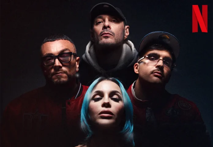 La key-art del mixtape di Nuova Scena 3.