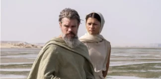 Matt Damon e Zendaya nel film Odissea.