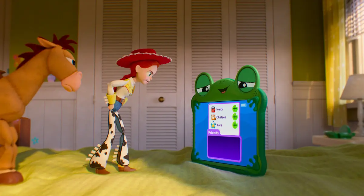 Il tablet Lilypad nel film Toy Story 5.