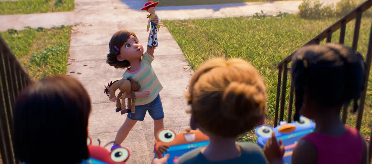 Il personaggio di Bonnie nel film Toy Story 5.