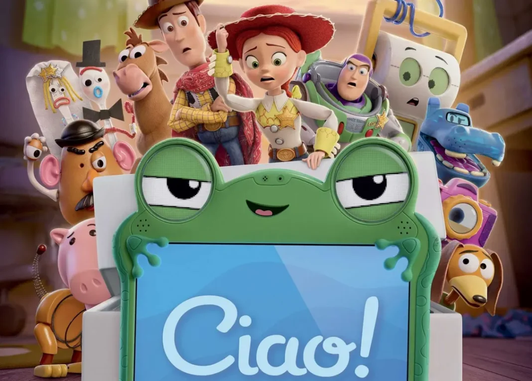 Recensione.toy.story5.cover In foto i protagonisti del film Toy Story 5.