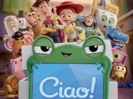 In foto i protagonisti del film Toy Story 5.