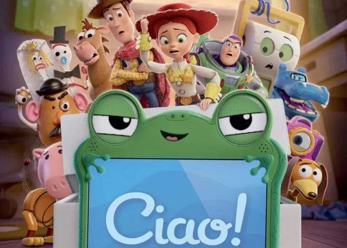 Recensione.toy.story5.cover In foto i protagonisti del film Toy Story 5.