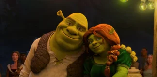 Shrek e Fiona nel film Shrek 5.